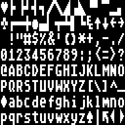 Atari font
