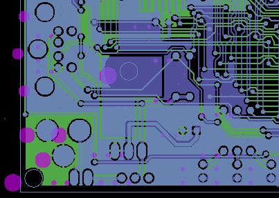 misaligned drill holes