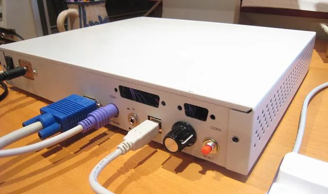 Finished BMOW 1 case with cables attached