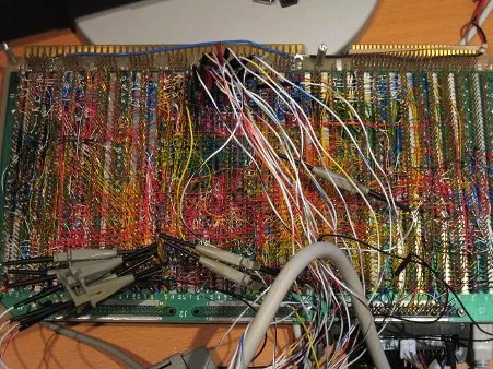 BMOW 1 wiring with logic probes attached