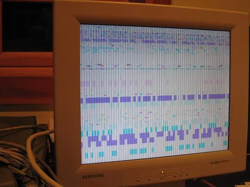 Screen of garbage at 640x480