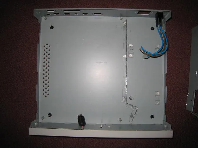Inside the empty case