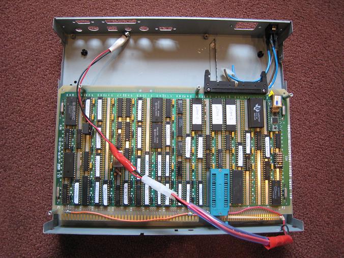 BMOW 1 board test-fitted in the case
