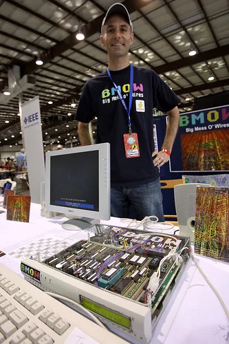 Steve with BMOW 1 at Maker Faire