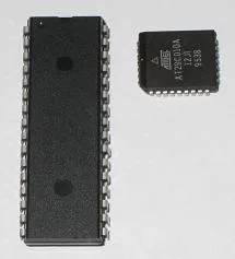 DIP and PLCC chip packages compared