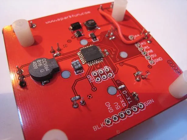 Finished Simon kit board