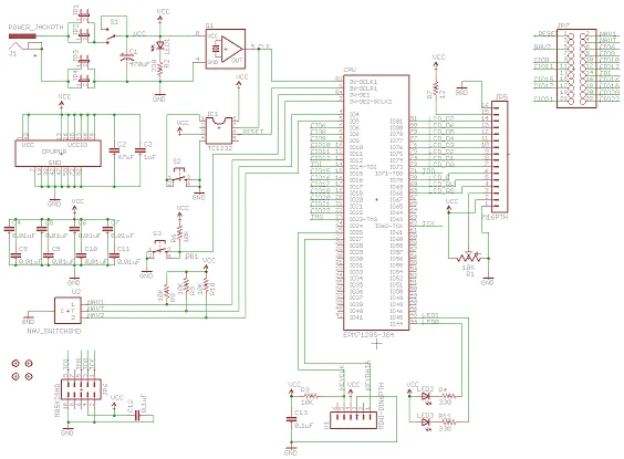 Tiny Board Test schematic