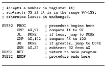 Z80 assembly code example