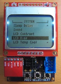 Backwoods Logger system menu