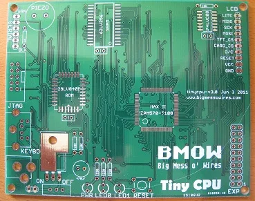 Tiny CPU v3 bare PCB