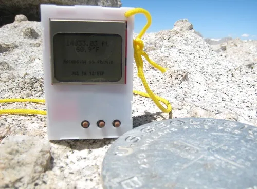 Backcountry Logger on Mt. Langley