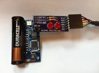 BLsync adapter connected to a Logger