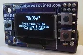 Backwoods Logger Mini trip time screen