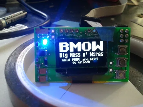 Chris Stemple's custom Logger Mini build