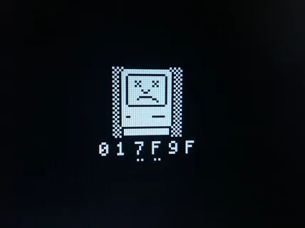 Sad Mac error icon