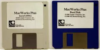 MacWorks Plus 800K floppy disks