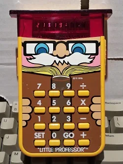 Little Professor calculator