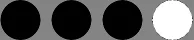 Result: three black pegs, one white