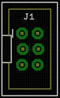 Staggered programming footprint
