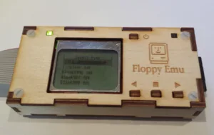 Plywood Floppy Emu case
