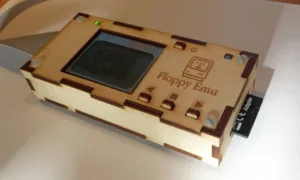 Plywood Floppy Emu case