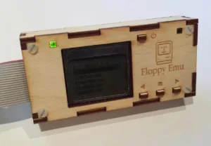 Plywood Floppy Emu case