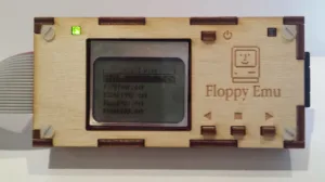 Plywood Floppy Emu case