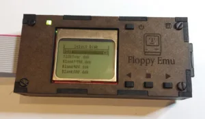 Hardboard Floppy Emu case