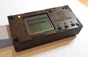 Hardboard Floppy Emu case