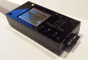Black acrylic Floppy Emu case