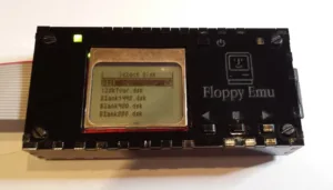 Black acrylic Floppy Emu case