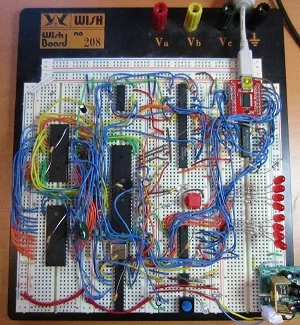 68 Katy on a breadboard