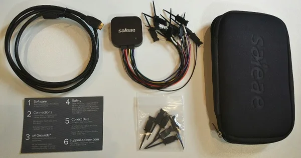 Saleae Logic Pro 8 box contents