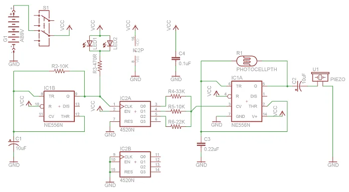Sonic Bow Tie schematic