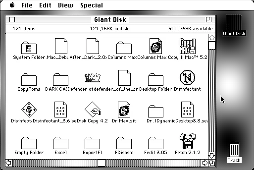 2 GB disk image on a Mac desktop