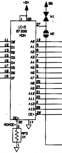 Apple IIc ROM schematic