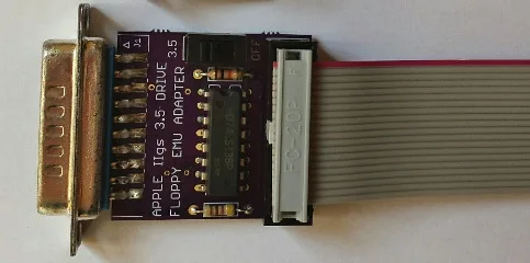 Apple IIgs 3.5 drive adapter