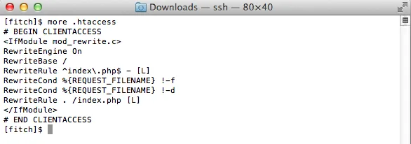 Malicious .htaccess file