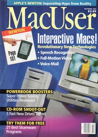 MacUser December 1993 cover