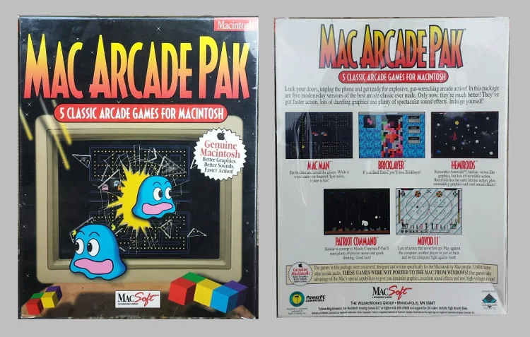 Mac Arcade Pak box