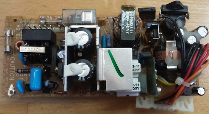 Macintosh IIsi power supply board