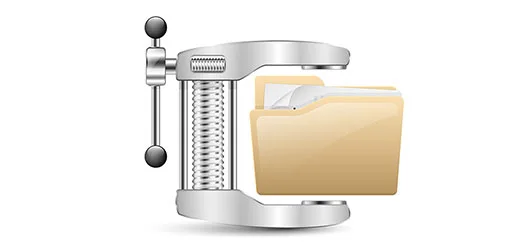 Data compression icon