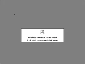 ROM-inator II startup message