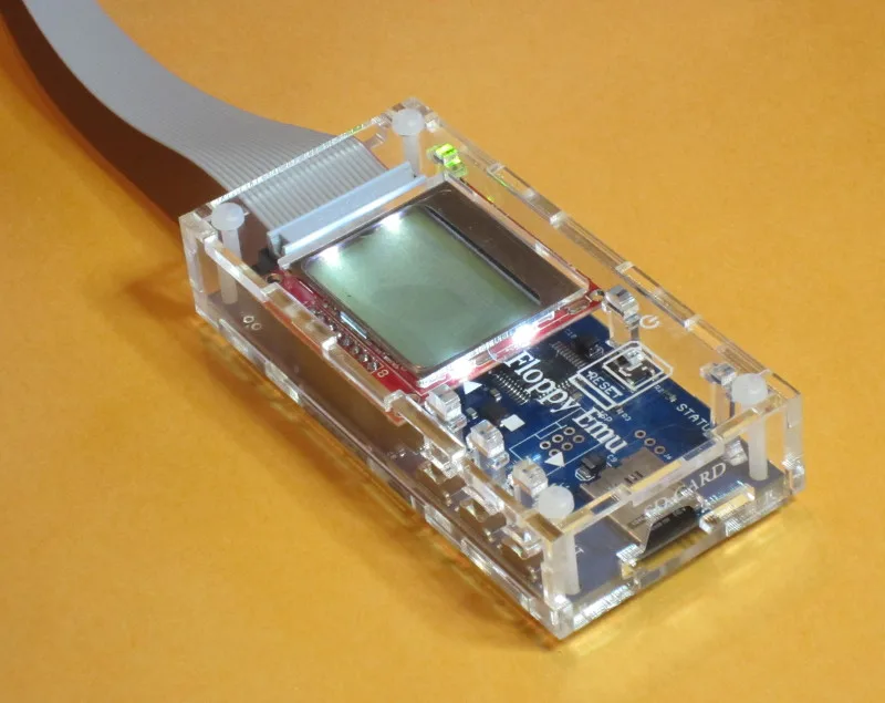 Clear acrylic case