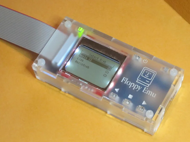 Frosted acrylic case