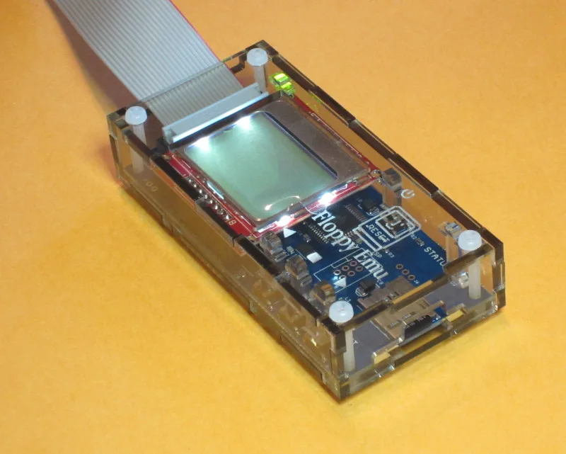 Tinted acrylic case