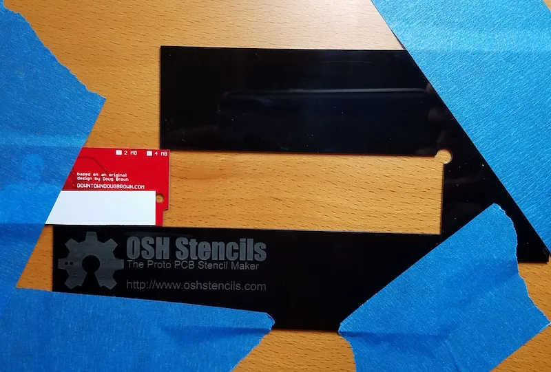 Frame for holding the PCB