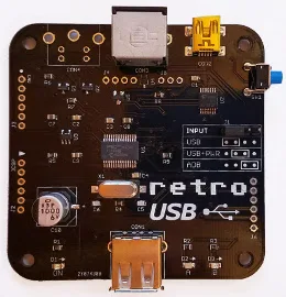 Retro USB board version 1.2