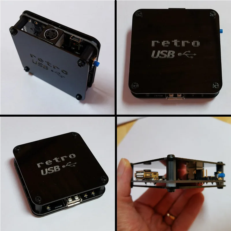 Retro USB enclosure prototype