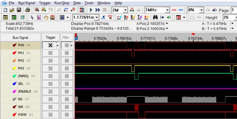 Zeroplus software capture